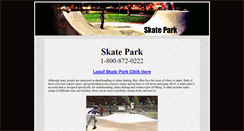 Desktop Screenshot of newskatepark.net